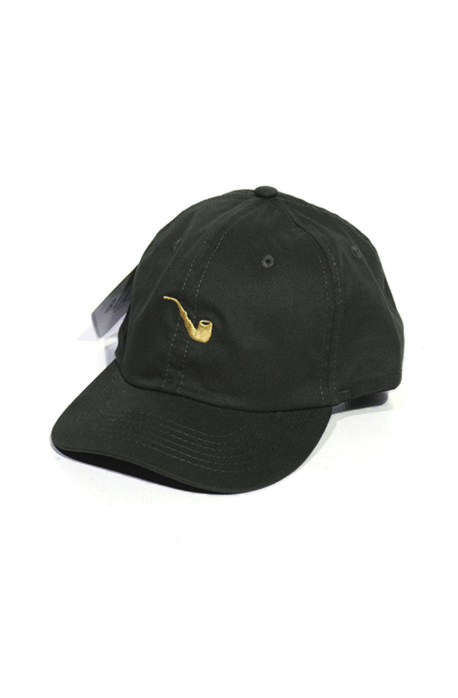 Boné Aba Curva Blaze Supply 6 Panel Pipe Dark Green Strapback Verde - NewSkull