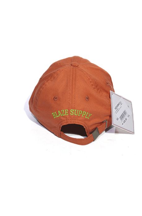 Boné Aba Curva Blaze Supply Golf Ganja Strapback Laranja - NewSkull