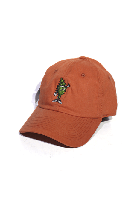 Boné Aba Curva Blaze Supply Golf Ganja Strapback Laranja - NewSkull