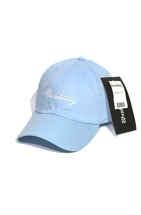 Boné Aba Curva Hashskatetag Strapback Azul - NewSkull