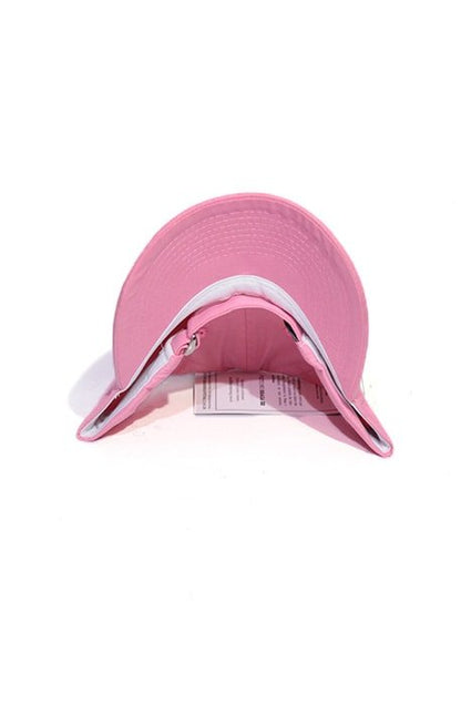 Boné Aba Curva Hashskatetag Strapback Rosa - NewSkull