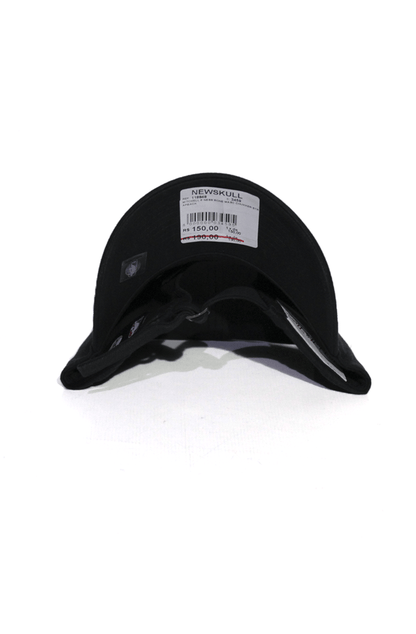 Bone Aba Curva Mitchell and Ness Brooklyn Nets Chukker Strapback Preto - NewSkull