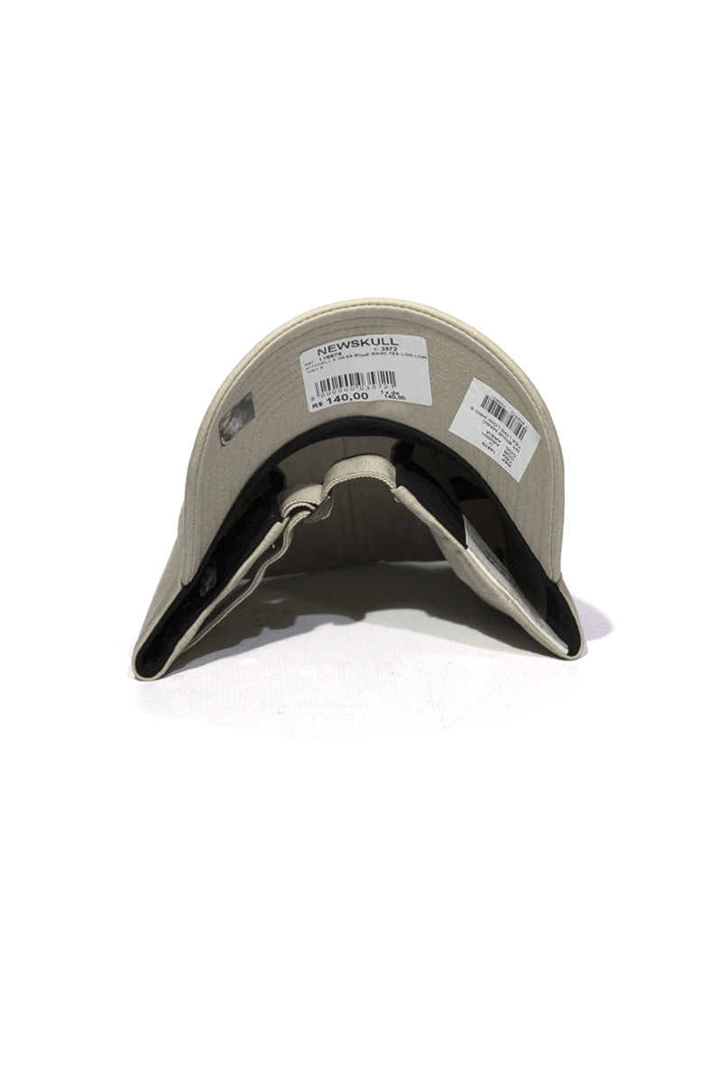 Boné Aba Curva Mitchell and Ness Chicago Bulls Team Logo Low Strapback - NewSkull