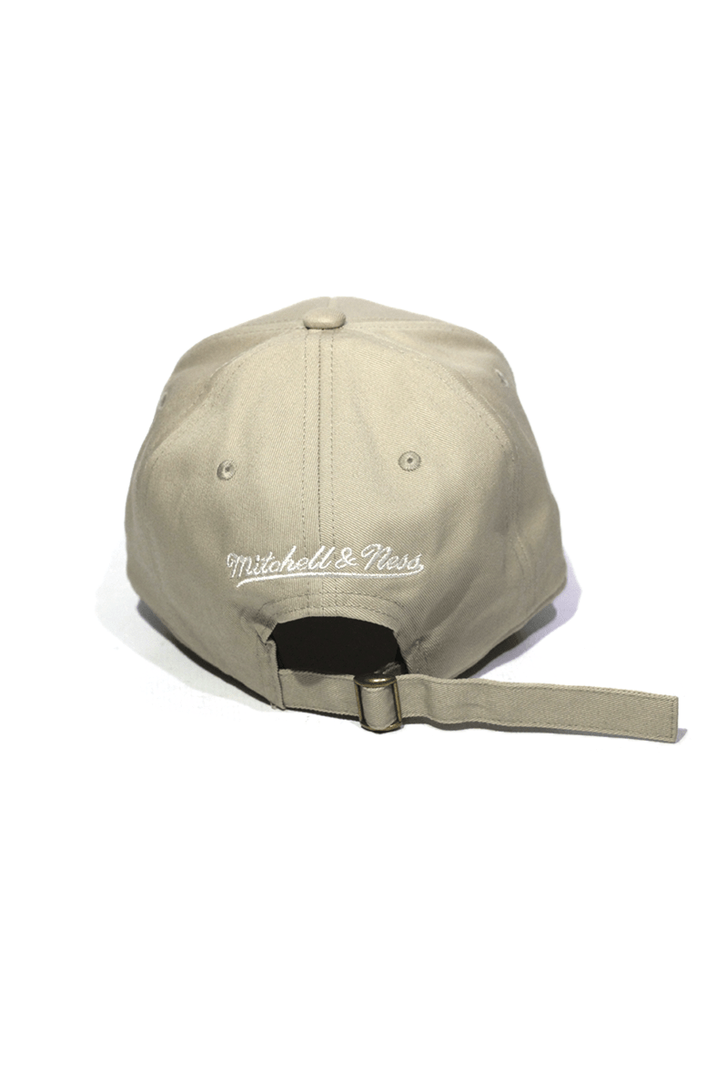 Boné Aba Curva Mitchell and Ness Chicago Bulls Team Logo Low Strapback - NewSkull