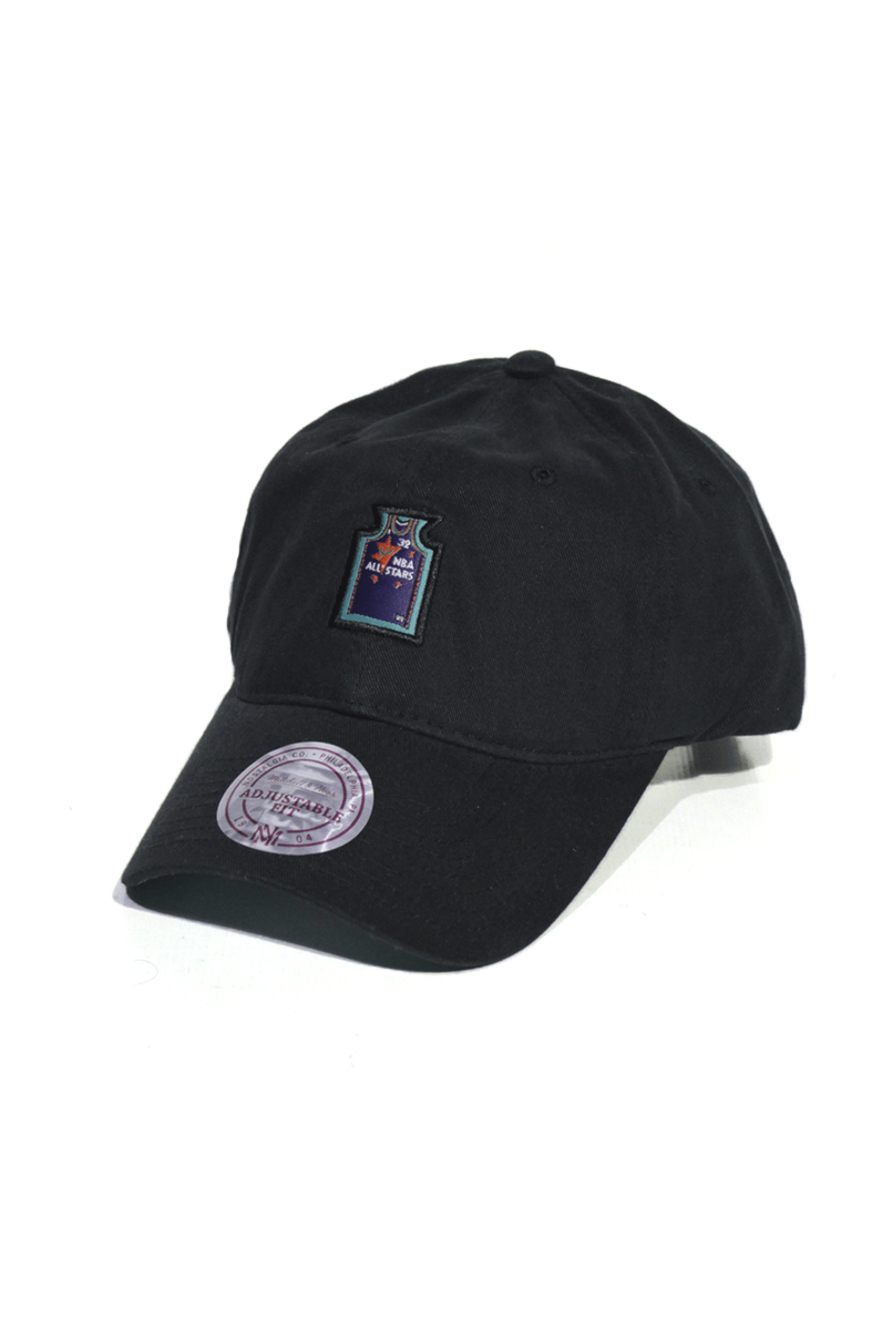 Boné Aba Curva Mitchell and Ness NBA All Stars Jersey Strapback Preto - NewSkull