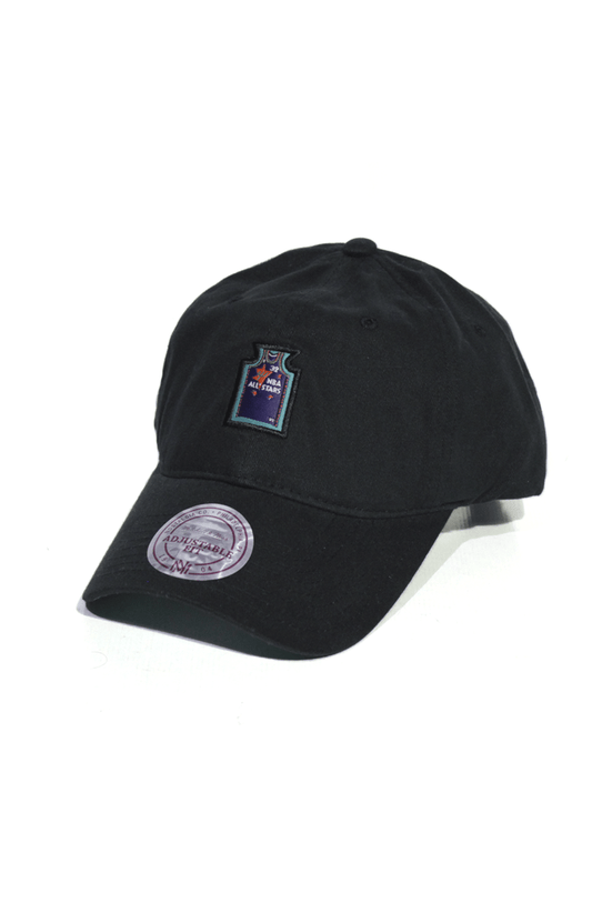 Boné Aba Curva Mitchell and Ness NBA All Stars Jersey Strapback Preto - NewSkull