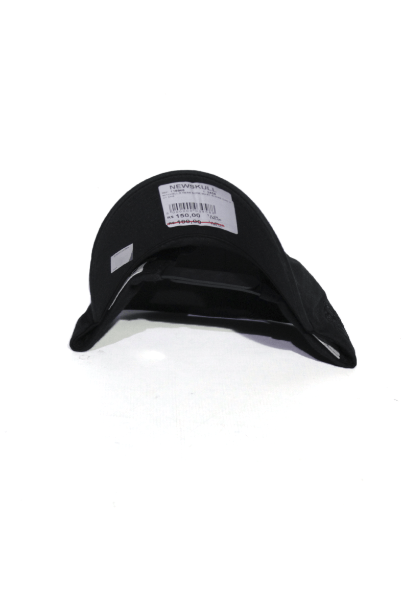 Boné Aba Curva Mitchell and Ness Toronto Raptors Snapback Preto - NewSkull