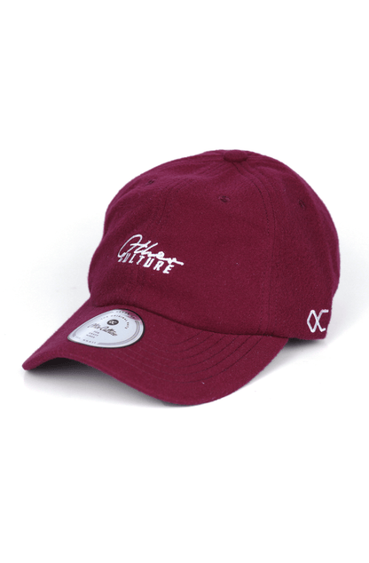 Boné Aba Curva Other Culture Signature Wine Bordo Strapback - NewSkull