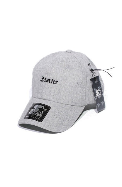 Boné Aba Curva Strapback Starter Black Label Gotico 2 Cinza - NewSkull