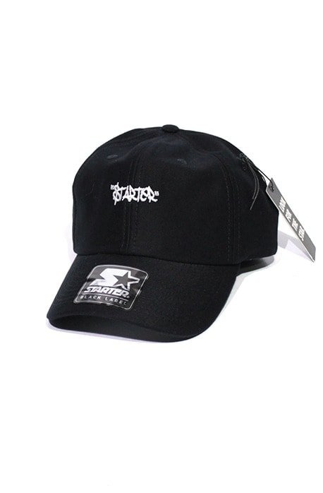 Boné Aba Curva Strapback Starter Black Label Logo Tag Preto - NewSkull