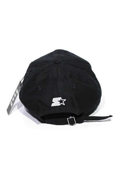 Boné Aba Curva Strapback Starter Black Label Skate Fire Preto - NewSkull
