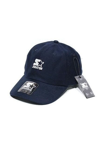 Boné Aba Curva Strapback Starter Black Label Solid 3 Azul - NewSkull