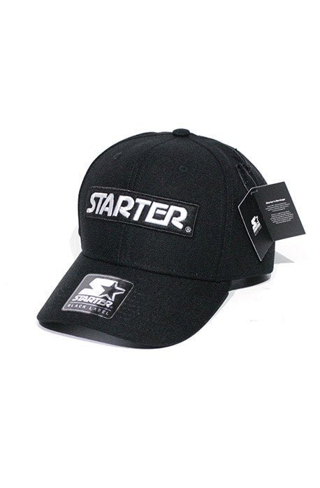 Boné Aba Curva Velcro Starter Black Label S Sticker I - NewSkull