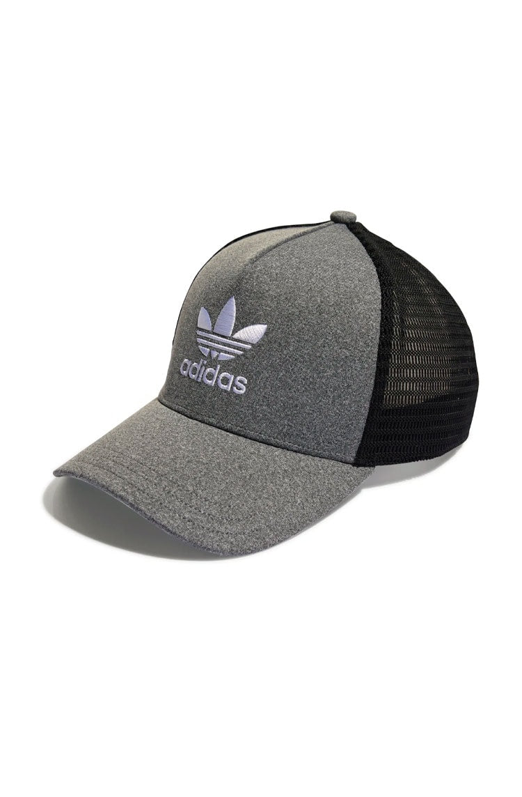 Boné Adidas Aba Curva Adicolor Classic Trucker Cinza/Preto - NewSkull