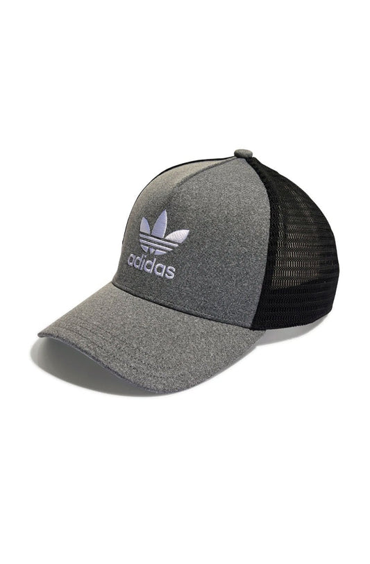 Boné Adidas Aba Curva Adicolor Classic Trucker Cinza/Preto - NewSkull
