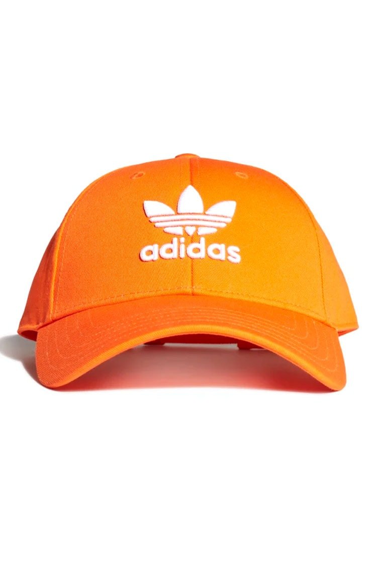 Bone Adidas Aba Curva Baseball Strapback Laranja - NewSkull