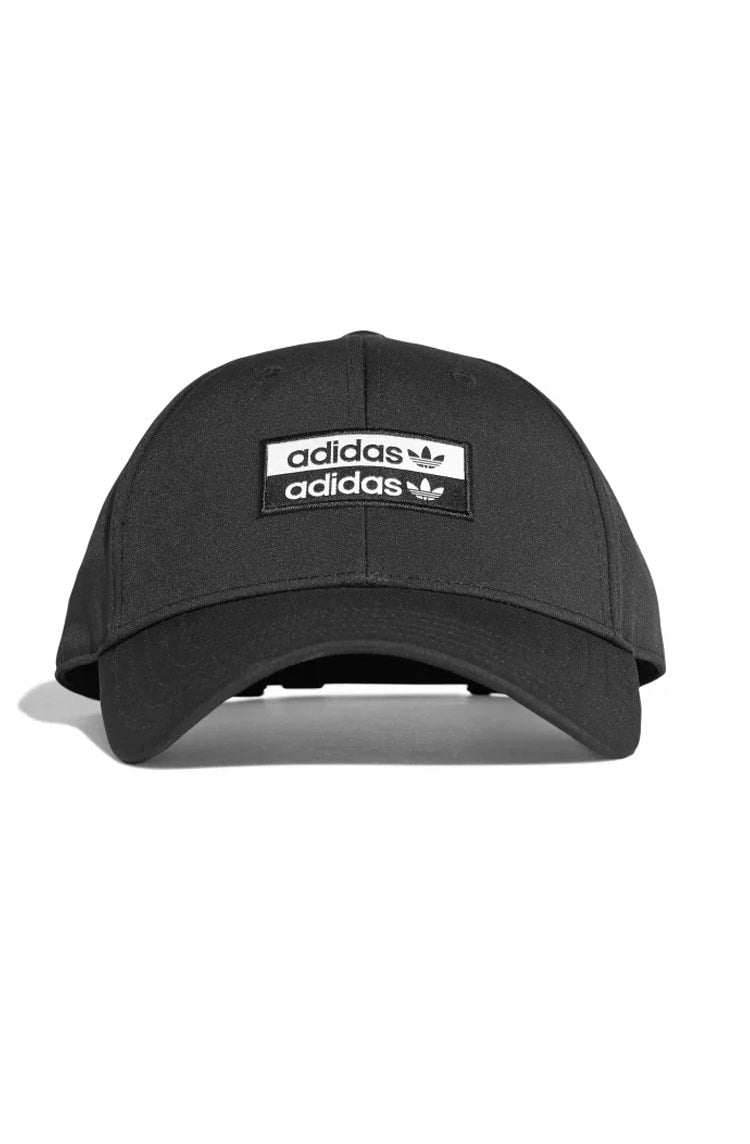 Bone Adidas Aba Curva Baseball Strapback Preto/Branco - NewSkull
