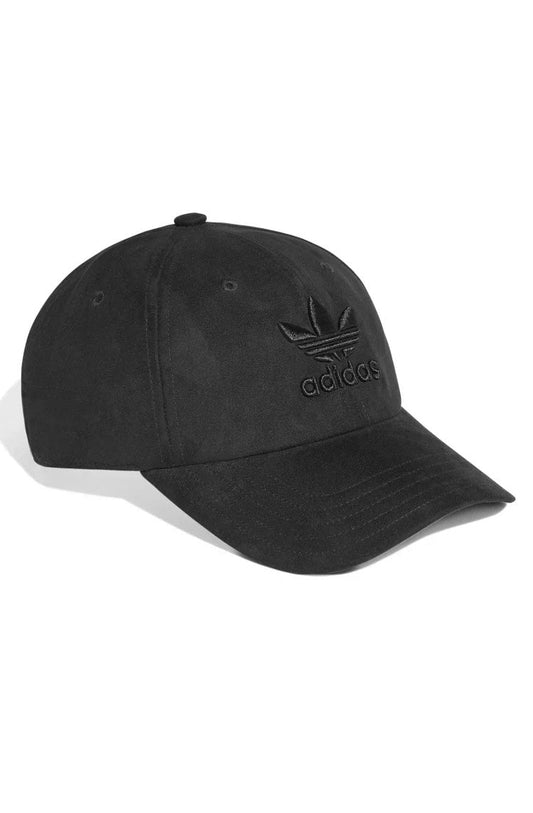 Bone Adidas Aba Curva Baseball Strapback Preto/Preto - NewSkull