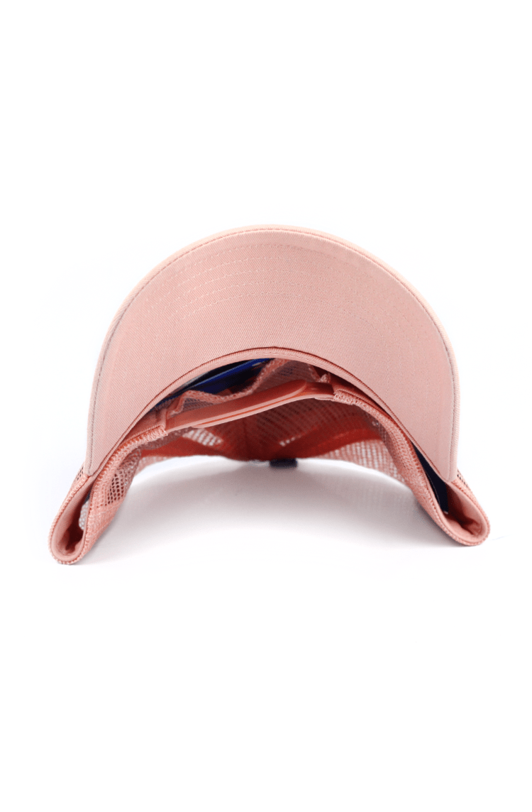Boné Adidas Aba Curva Trefoil Trucker Snapback Rosa - NewSkull