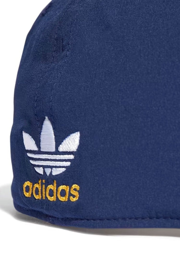 Boné Adidas Baseball Estonado Adicolor Classics Trefoil Azul Escuro - NewSkull