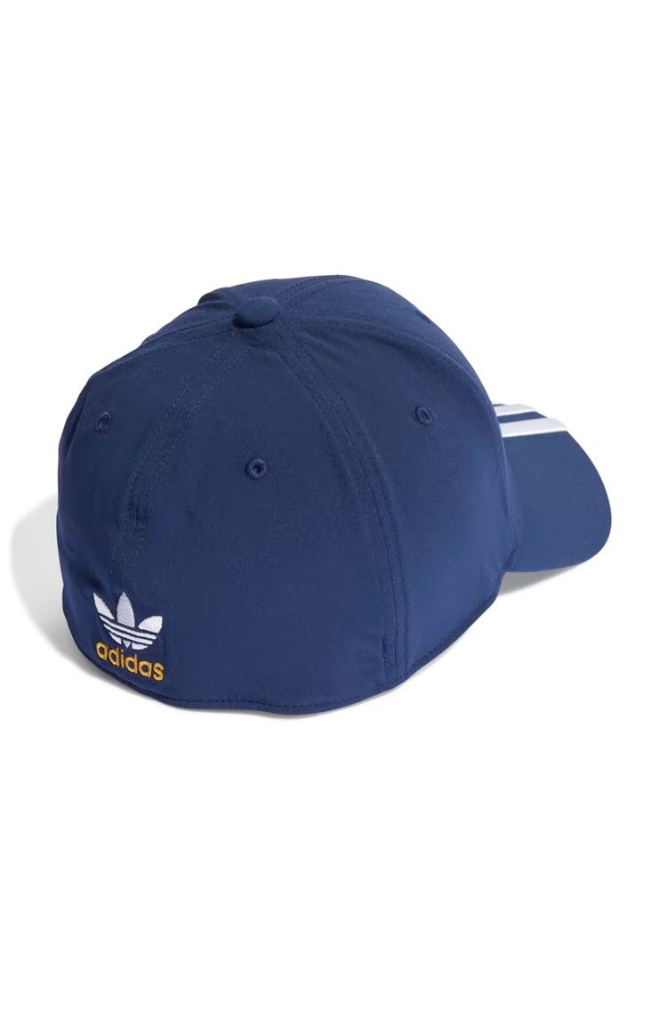 Boné Adidas Baseball Estonado Adicolor Classics Trefoil Azul Escuro - NewSkull