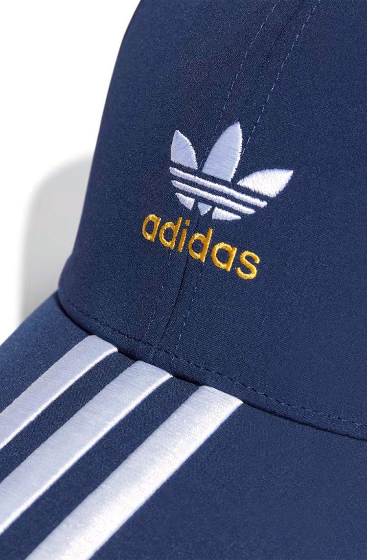 Boné Adidas Baseball Estonado Adicolor Classics Trefoil Azul Escuro - NewSkull