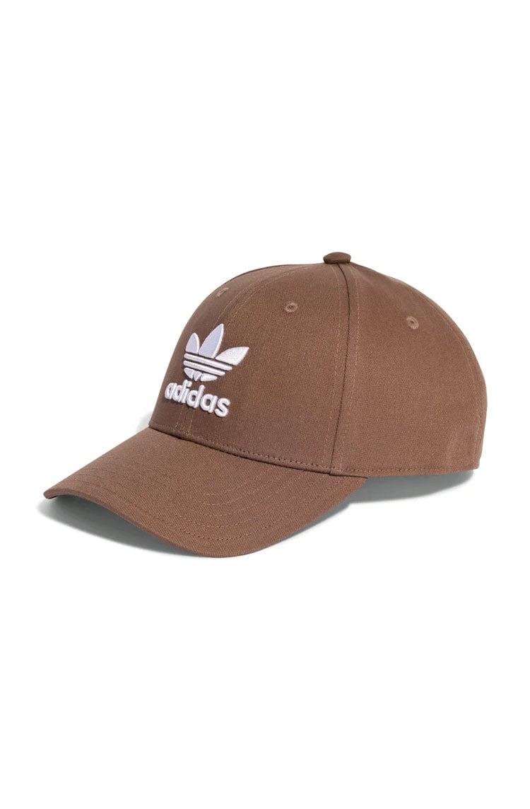 Bone Adidas Baseball Trefoil Marrom/Branco - NewSkull
