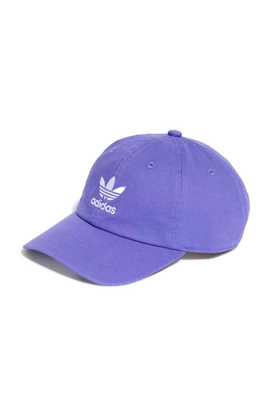 Boné Adidas Beisebol Estonado Adicolor Classics Trefoil Lilás - NewSkull