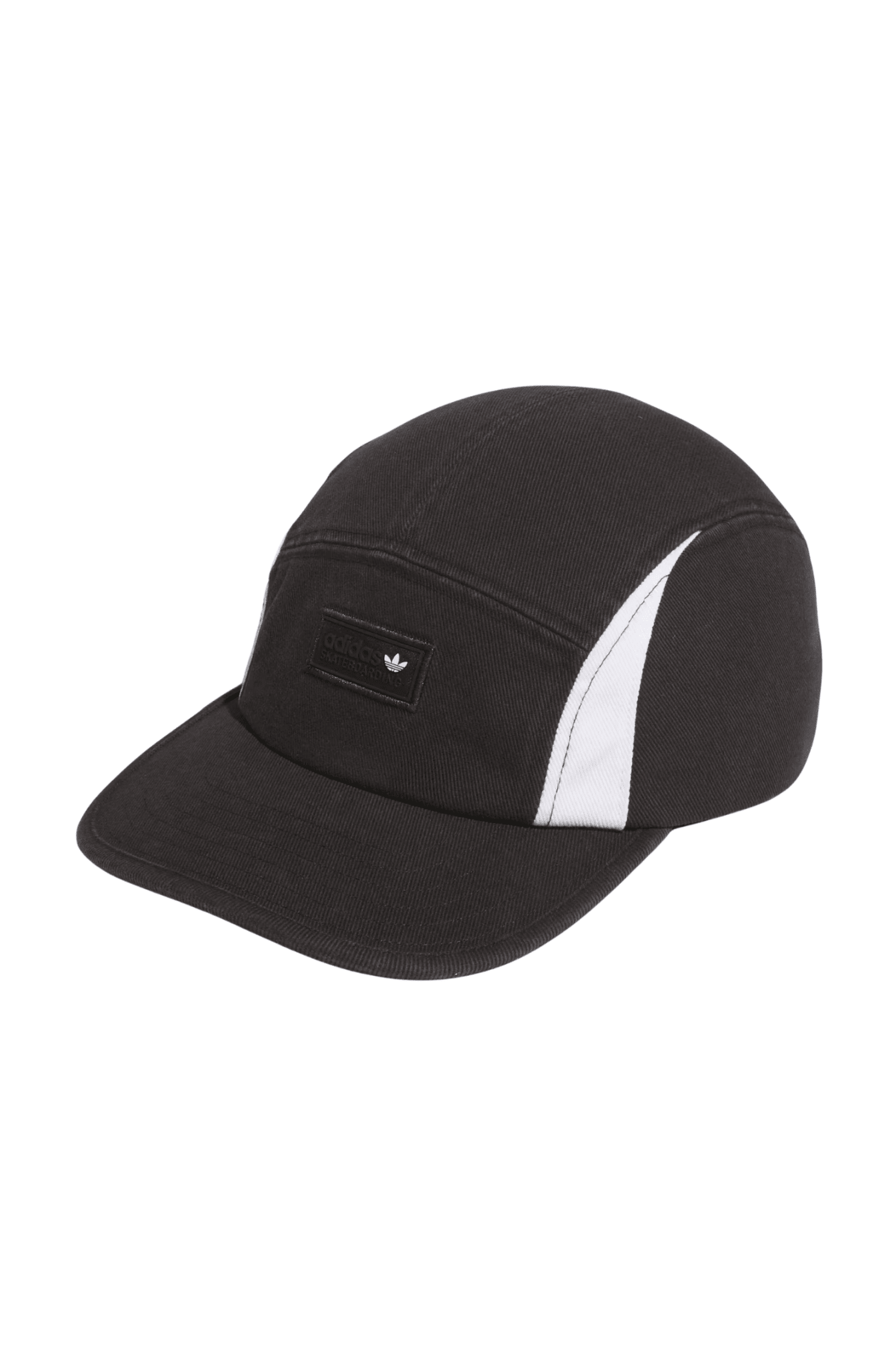 Boné Adidas Skateboarding Faded 5-Panel Preto/Branco - NewSkull