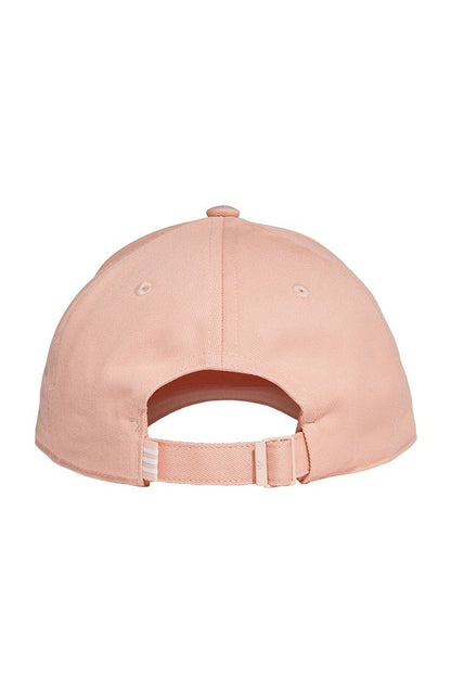 Bone Adidas Trefoil Baseball Aba Curva Rosa - NewSkull