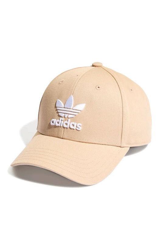Boné Adidas Trefoil Baseball Bege/Branco - NewSkull