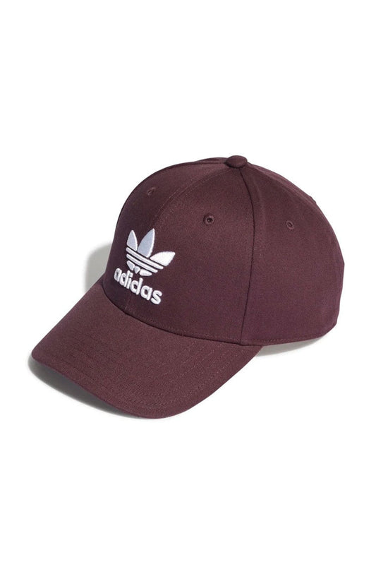 Boné Adidas Trefoil Baseball Bordo/Branco - NewSkull