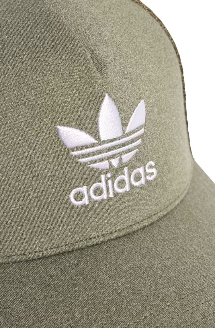 Boné Adidas Trucker Adicolor Classic Curved Foam Verde Claro - NewSkull