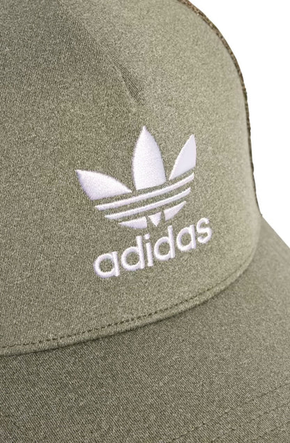 Boné Adidas Trucker Adicolor Classic Curved Foam Verde Claro - NewSkull