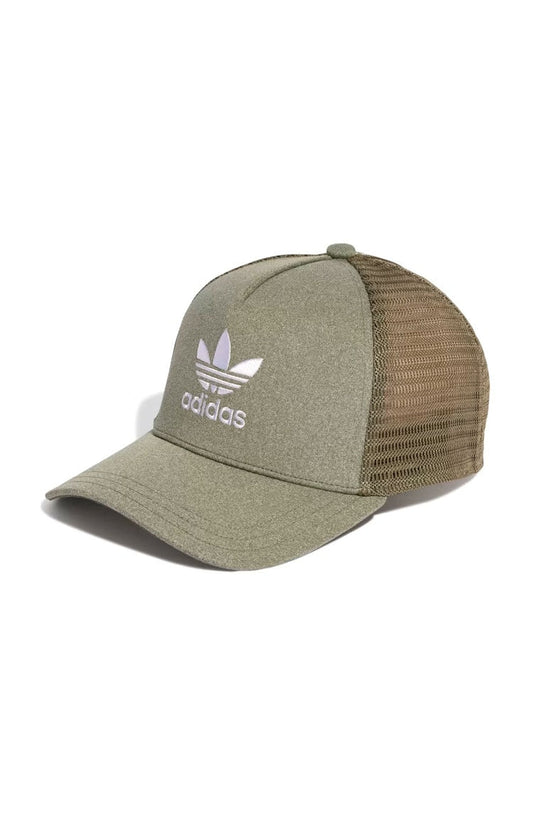 Boné Adidas Trucker Adicolor Classic Curved Foam Verde Claro - NewSkull