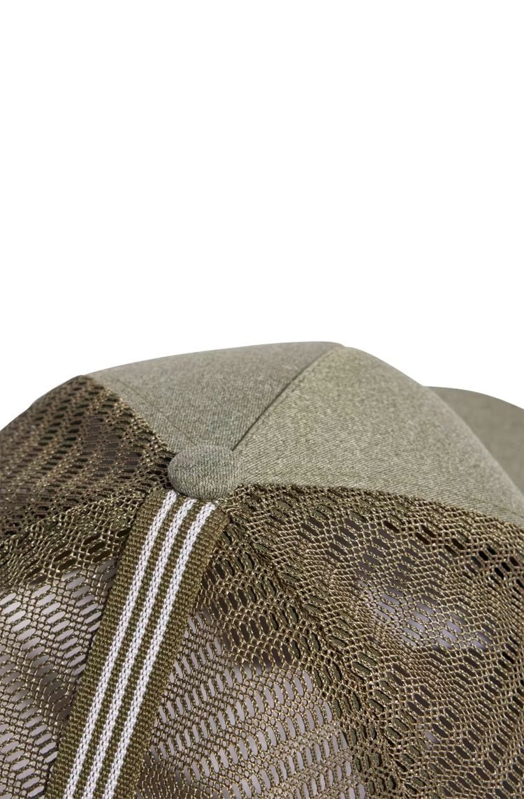 Boné Adidas Trucker Adicolor Classic Curved Foam Verde Claro - NewSkull