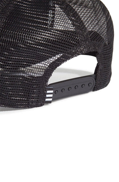 Bone Adidas Trucker Adicolor Curved Preto/Branco - NewSkull