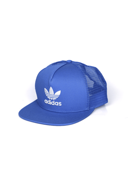Boné Adidas Trucker Trefoil Azul - NewSkull