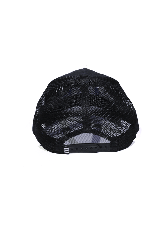 Boné Adidas Trucker Trefoil Preto - NewSkull
