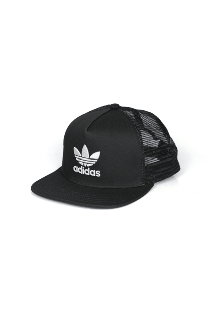 Boné Adidas Trucker Trefoil Preto - NewSkull