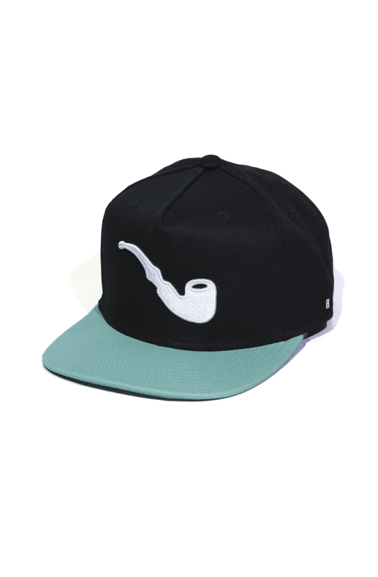 Boné Blaze Supply Pipe Black Acqua Snapback - NewSkull