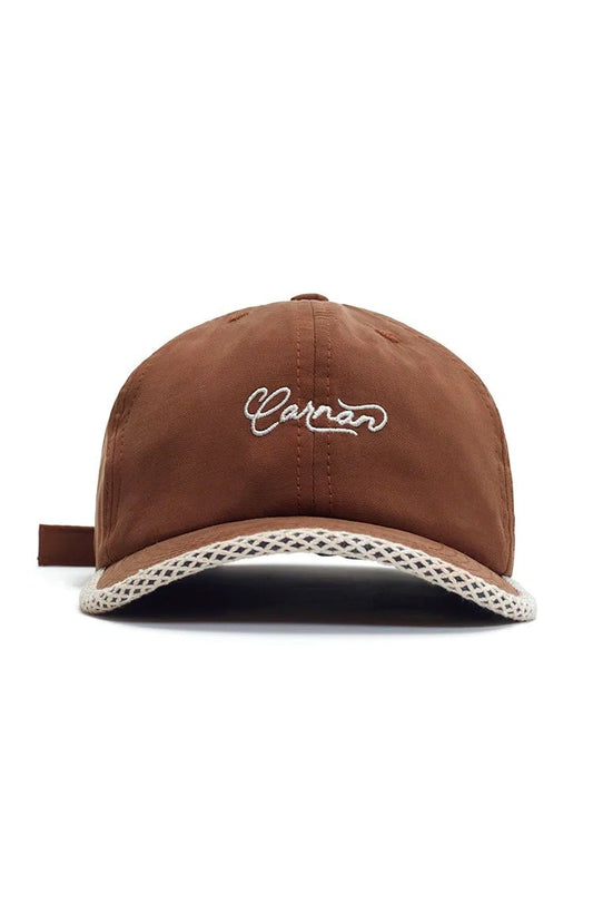 Boné CARNAN Brown Pelleted Dad Hat Marrom - NewSkull