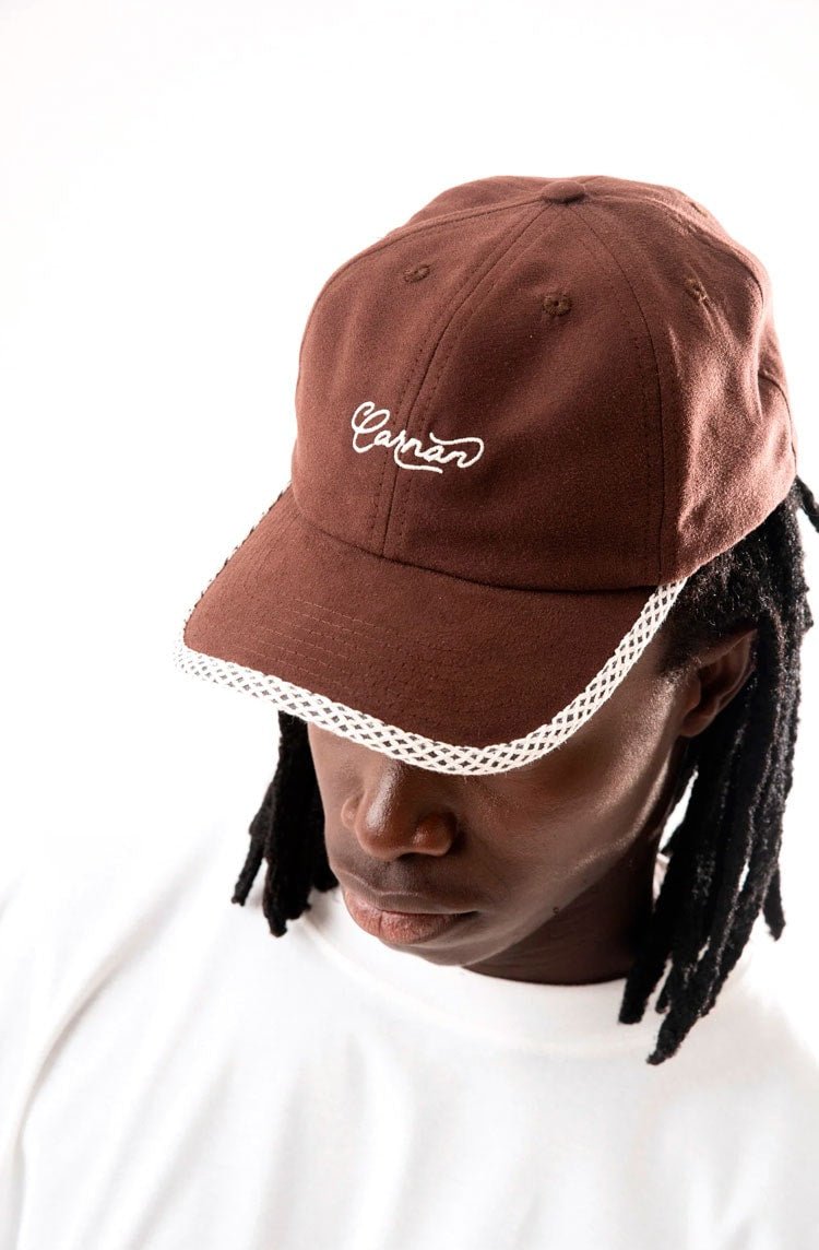 Boné CARNAN Brown Pelleted Dad Hat Marrom - NewSkull