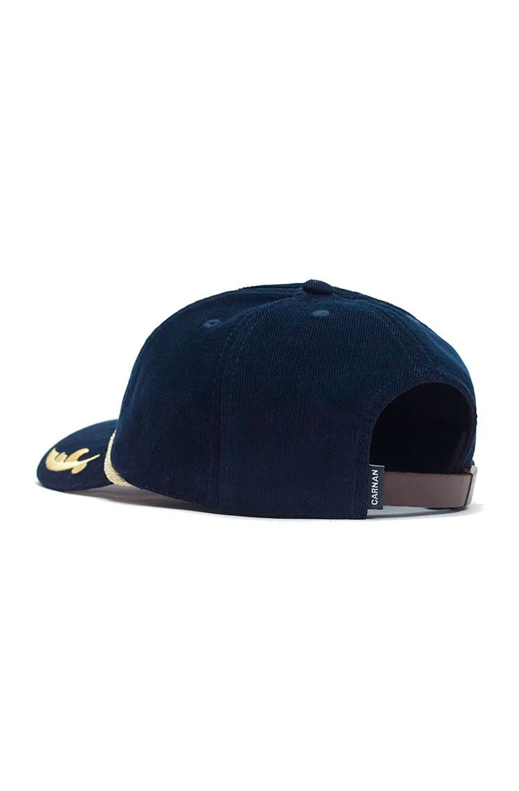 Boné CARNAN "C" Corduroy Dad Hat Azul Marinho - NewSkull