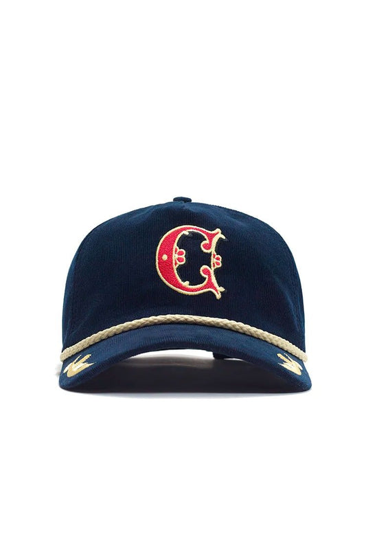 Boné CARNAN "C" Corduroy Dad Hat Azul Marinho - NewSkull