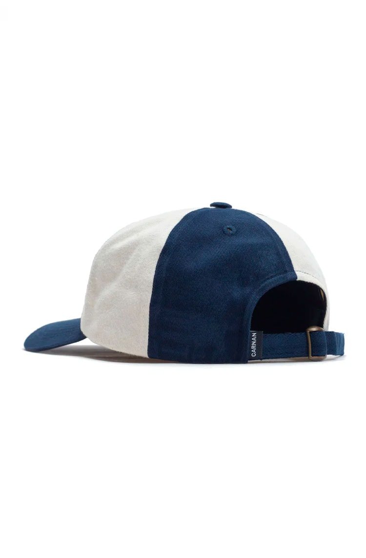 Boné CARNAN Reverse Pannel Dad Hat Branco/Azul Marinho - NewSkull