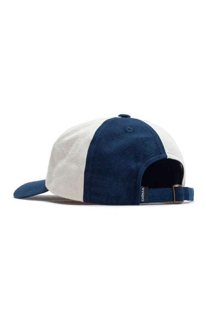 Boné CARNAN Reverse Pannel Dad Hat Branco/Azul Marinho - NewSkull
