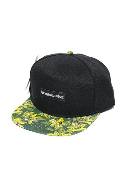 Boné Hashskatetag Snapback Aba Floral 2 - NewSkull