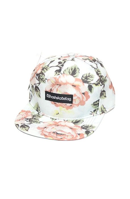 Boné Hashskatetag Strapback Floral 2 - NewSkull