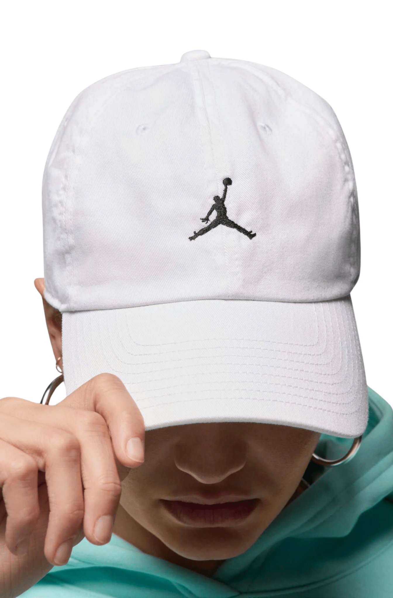 Boné Jordan Club Unissex Branco - NewSkull